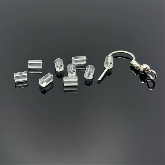 Silicone Earring Stopper Tops Back Silicone Stopper For Earrings